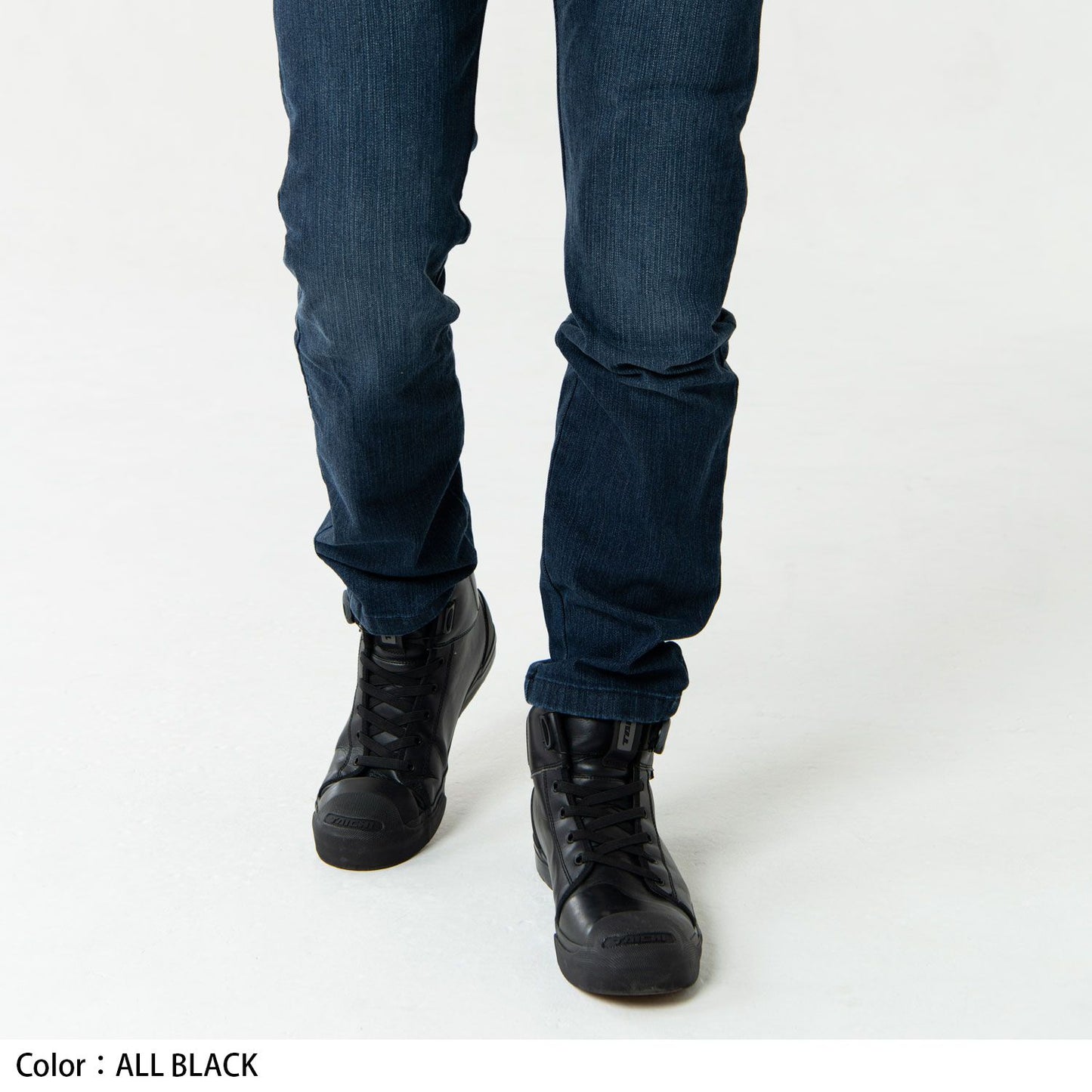 RSS011 011 ドライマスターフィット フープシューズ オールブラック 23.0cm