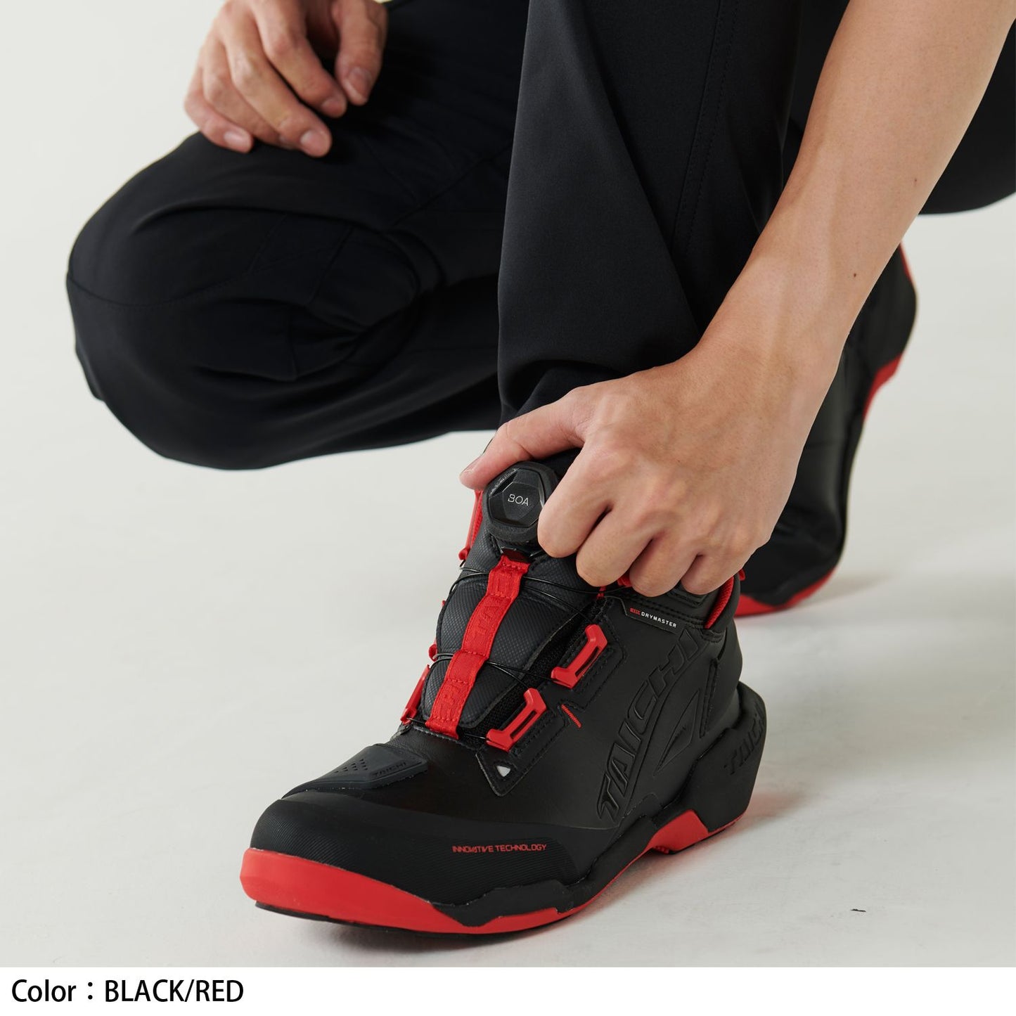 RSS013 013 Drymaster Arrow Shoes Black/Red 24.5cm