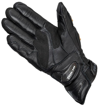 RST441 Raptor Leather Gloves Black/Gold XXL