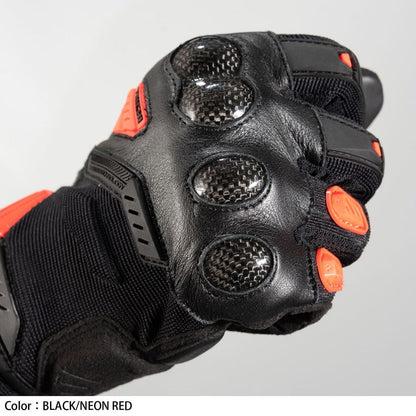 RST444 ベロシティ メッシュ グローブ レディース ブラック WMサイズ