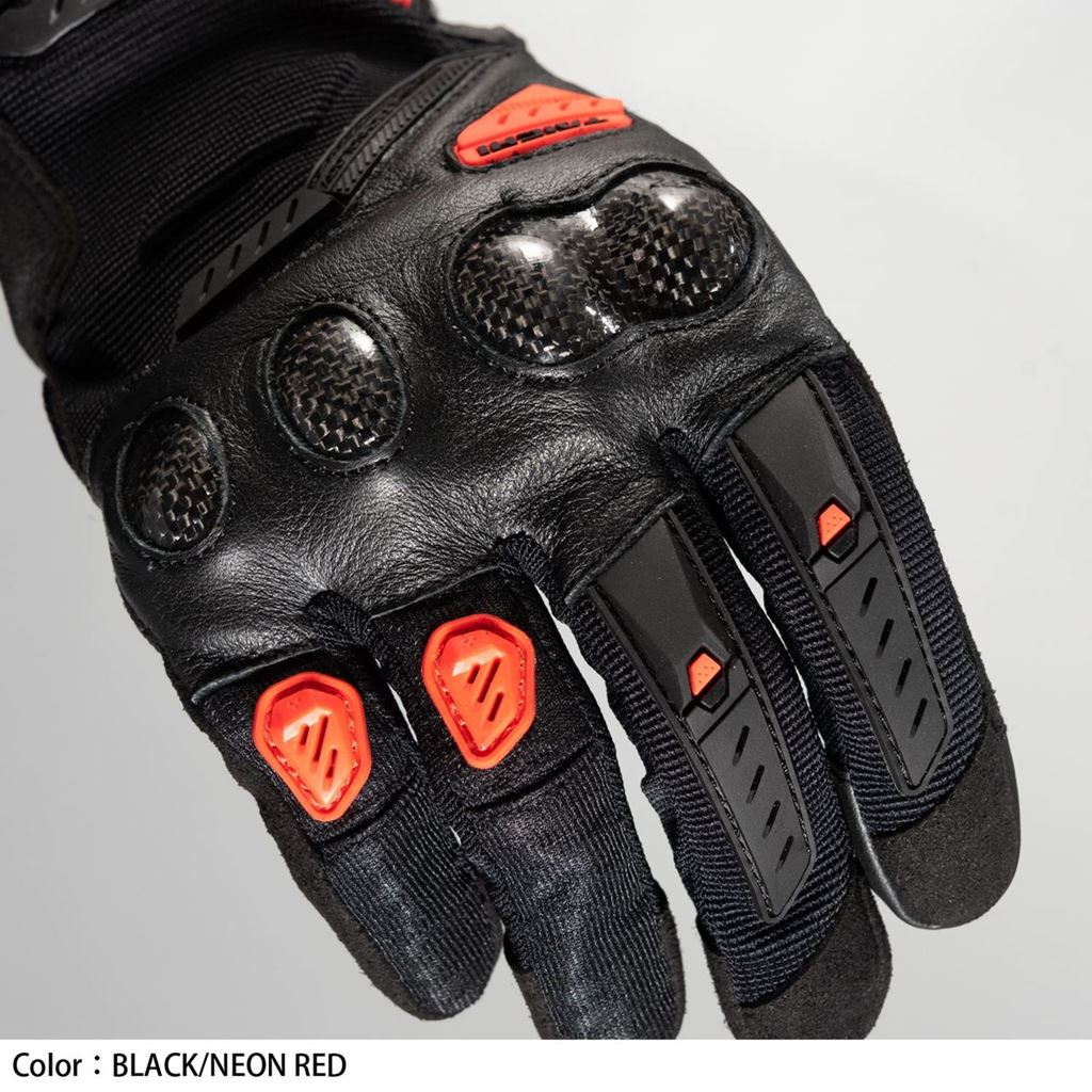 RST444 ベロシティ メッシュ グローブ レディース ブラック WMサイズ