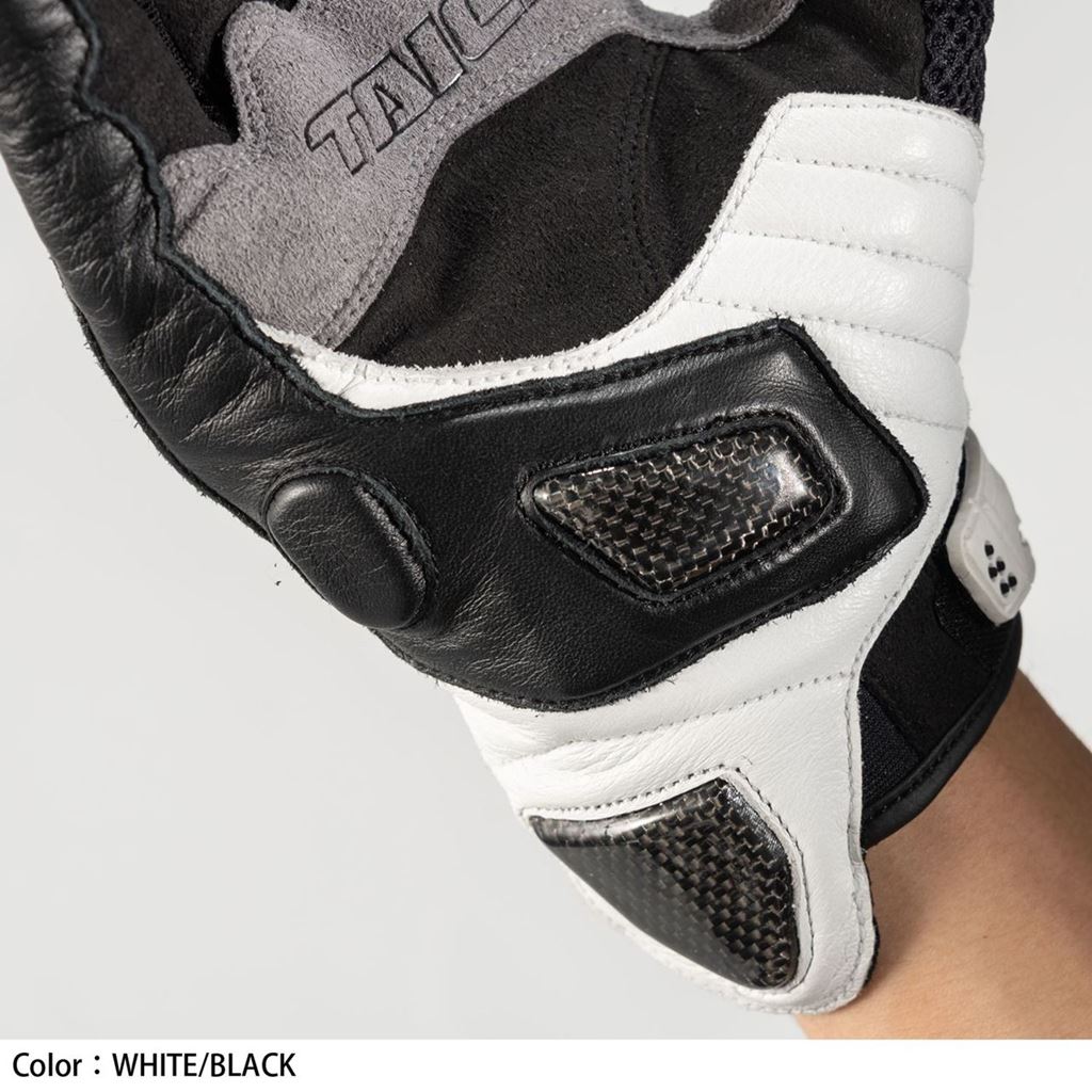 RST448 Armed Mesh Gloves Black/White L Size