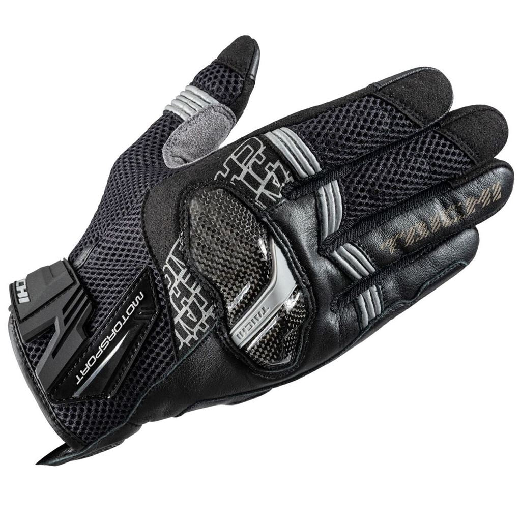 RST448 Armed Mesh Gloves Reflective Black M Size