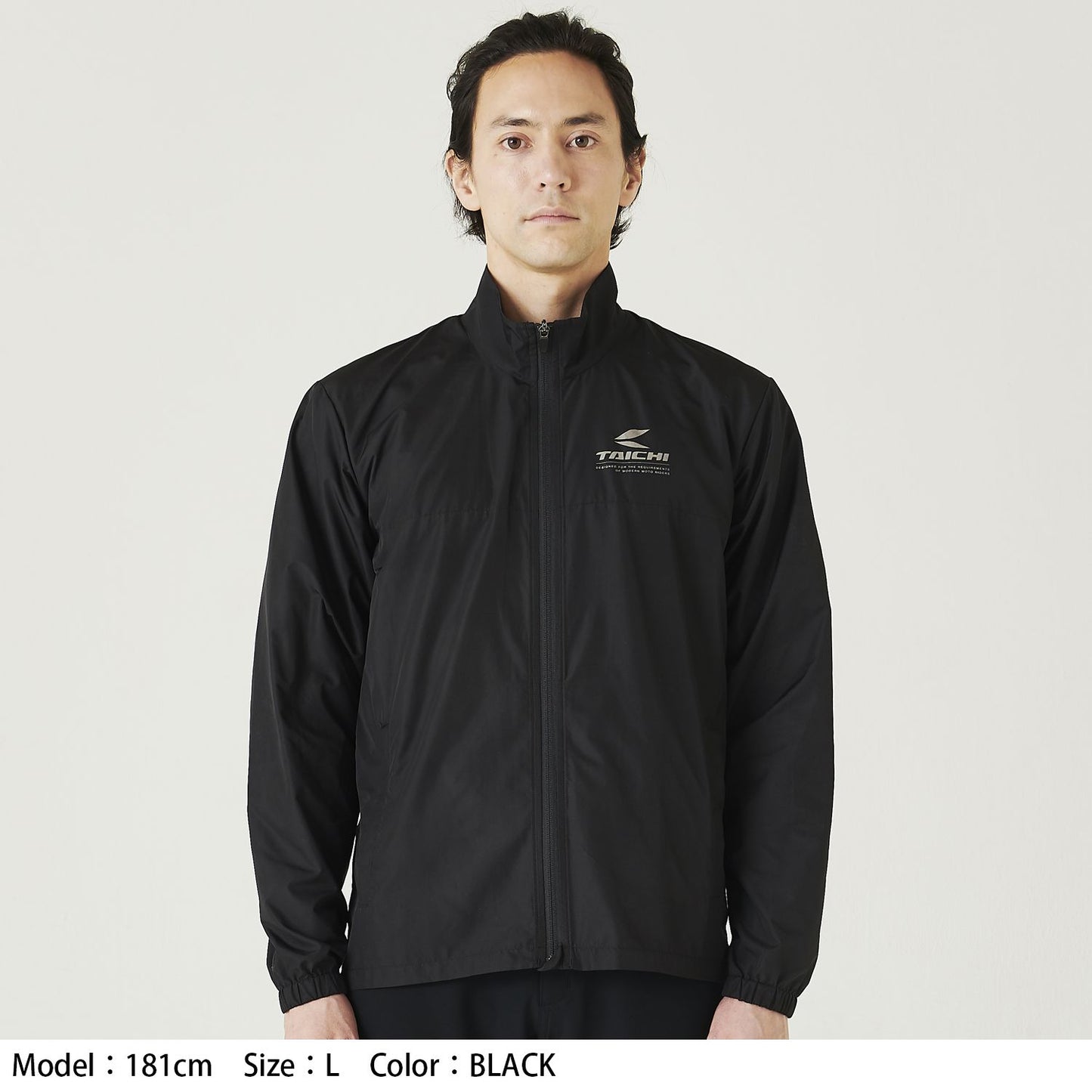 RSU309 Packable Windbreaker Black M size