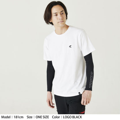 RSU326 クールライド ベーシック アームカバー ブラック