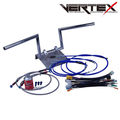 GS400 2型/E型 78年 ロボハン アップハンドル セット カラー ワイヤー