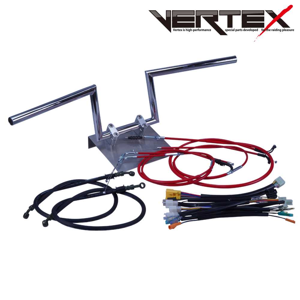 CB400SB 05' NC39 Robot Handlebar Conversion Kit - Color Wires