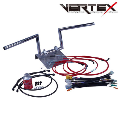 XJR400 95-97年 4HM ロボハン アップハンドル セット カラー ワイヤー