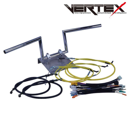 ST250 03-07年 NJ4AA ロボハン アップハンドル セット カラー ワイヤー