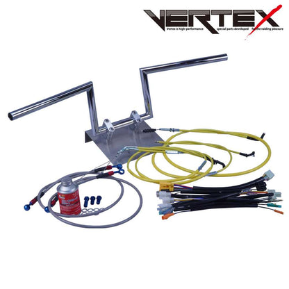 XJR400 93-94年 4HM ロボハン アップハンドル セット カラー ワイヤー