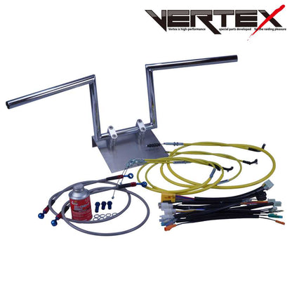 CB750F 79-82年 RC04 ロボハン アップハンドル セット カラー ワイヤー