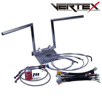 RZ250/RZ350 4L3 4U0 ロボハン アップハンドル セット メッシュ ワイヤー