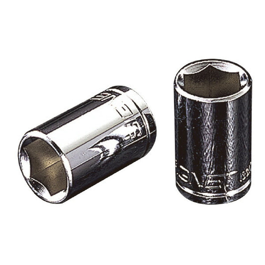 1/2DR 20MM ソケット (6角) 差込角(\"SQ):1/2 サイズ(mm):20 全長(mm):38 先端部ソケット外径(D1;mm):28.0 差込部ソケット外径(D2;mm):25 ソケット深さ(T;mm):20