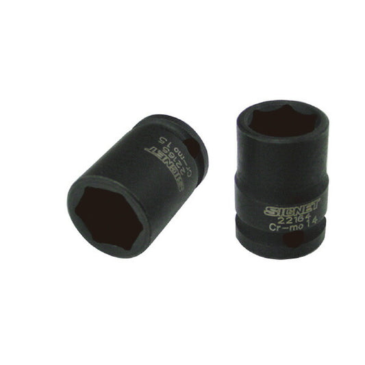 1/2DR 11MM インパクト ソケット サイズ(mm):11 差込角(\"SQ):1/2 先端部ソケット外径D1(mm):18.5 差込部ソケット外径D2(mm):24.0 全長L(mm):38.5 適合ピン:23552 適合Oリング:23572