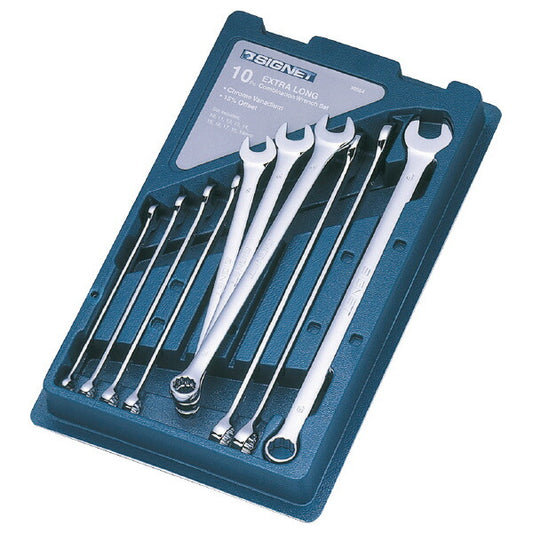 超ロングコンビネーションレンチセット(10-19MM)