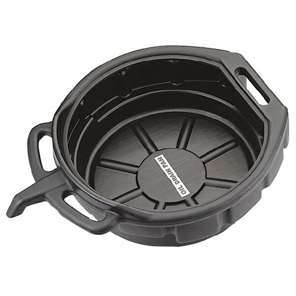 オイルドレインパン 16L 本体サイズ(mm):W600×H170×D450 容量(L):16 対応温度範囲(℃):-40~85 対応液体:オイル､ガソリン等