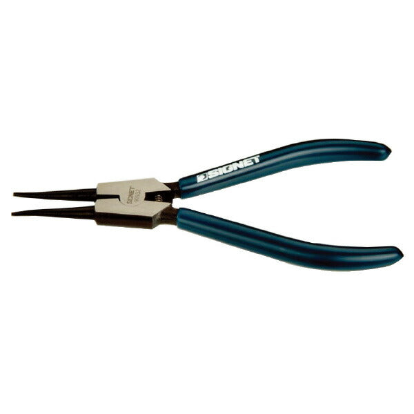 軸用スナップリングプライヤー 直 全長(mm):170 先端軸径(mm):1.8 対応スナップリング径(φmm):10~25 先端形状:ストレート