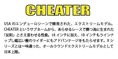 505 CHEATER リア 110/100-18 64M TT チューブタイプ バイアス 公道走行不可 1本入