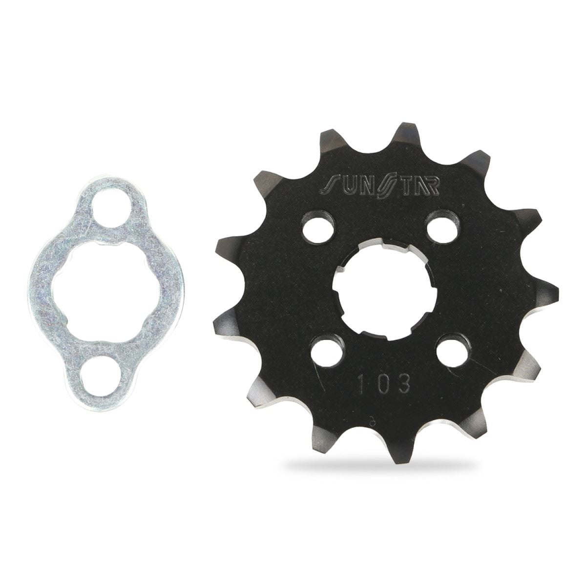 Front Sprocket Black 420 13T Honda