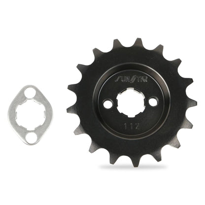 Front Sprocket, Black, 420, 17T, Honda