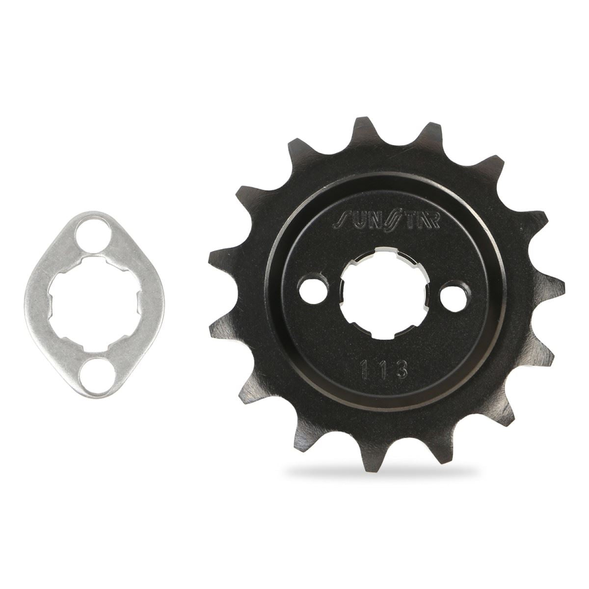 Front Sprocket, Black, 420, 15T, Honda
