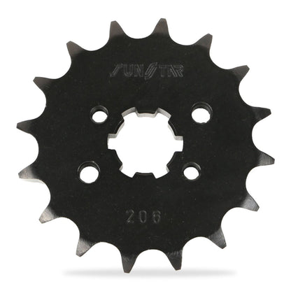 Front Sprocket, Black, 428 16T, Yamaha