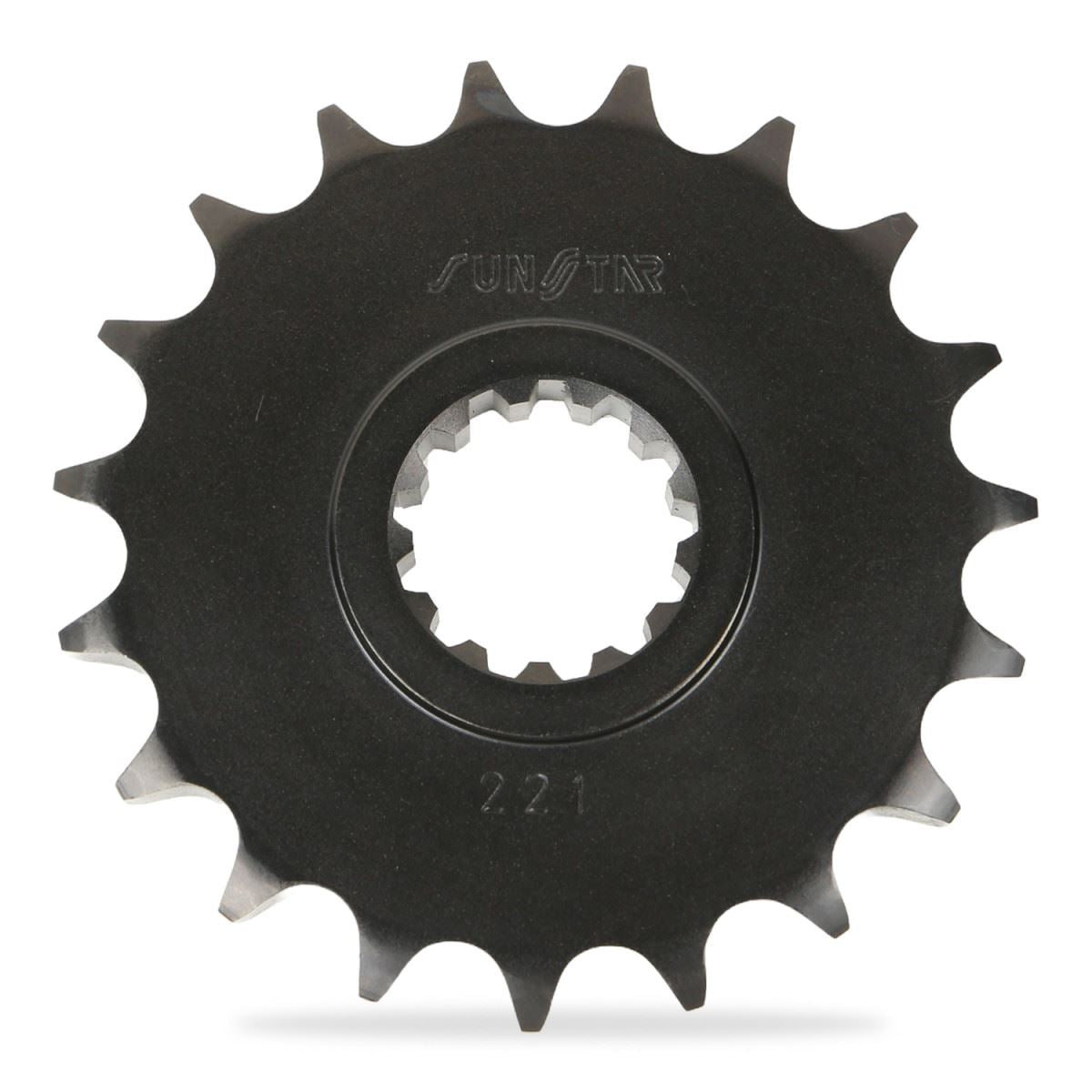 Front Sprocket Black 428 19T Yamaha