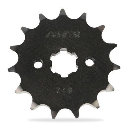 Front Sprocket Black 428 15T Honda