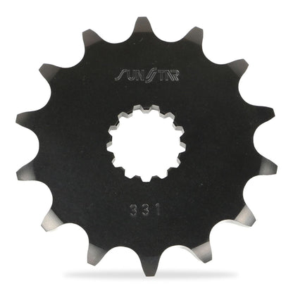Front Sprocket, Black, 520, 14T, Suzuki