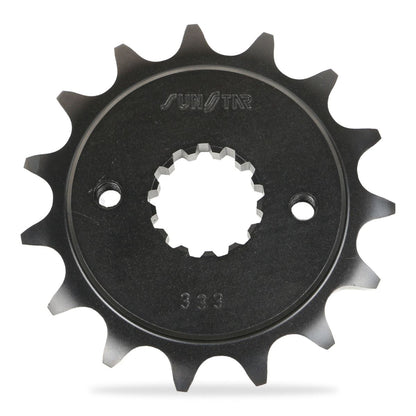 Front Sprocket Black 520 15T Suzuki Kawasaki
