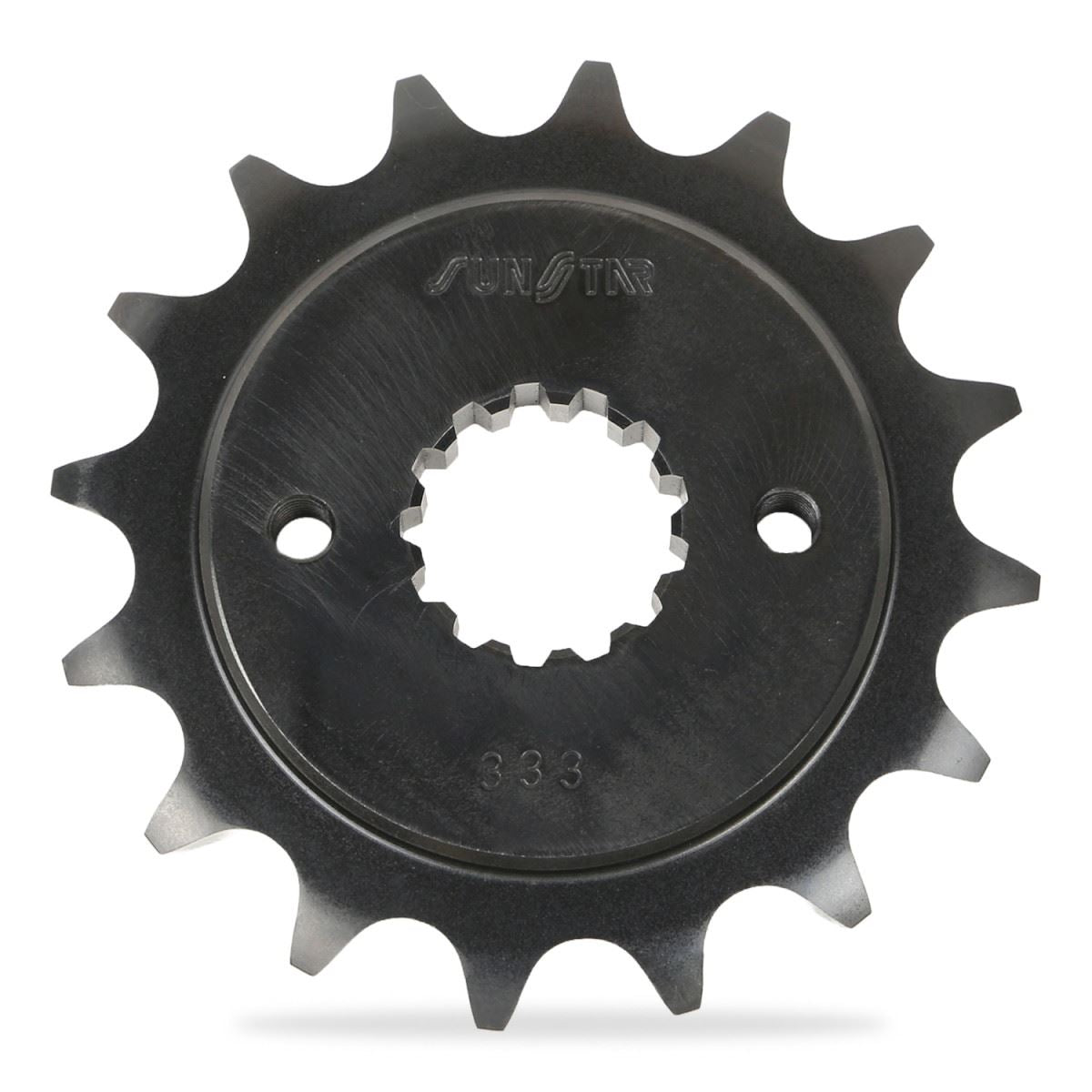 Front Sprocket Black 520 16T Suzuki Kawasaki