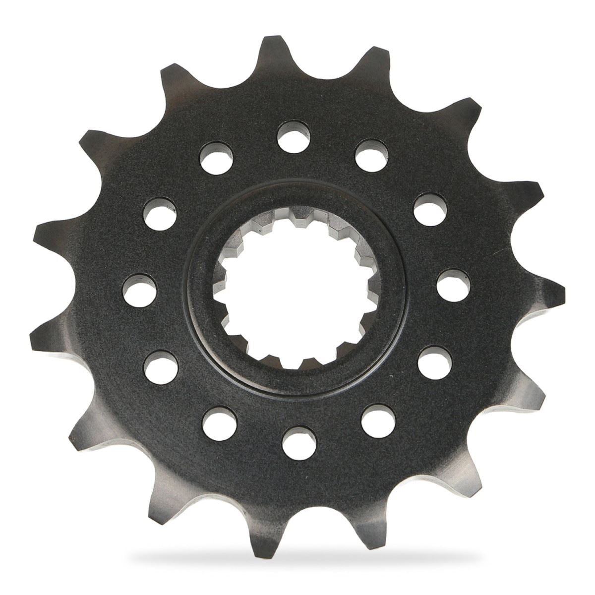Front Sprocket, Black, 520, 15T, Kawasaki