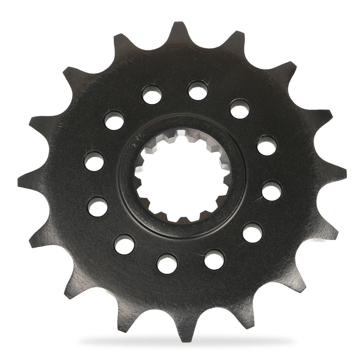 Front Sprocket, Black, 520, 16T, Kawasaki
