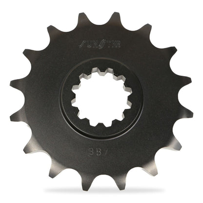 Front Sprocket, Black, 520, 16T, Kawasaki