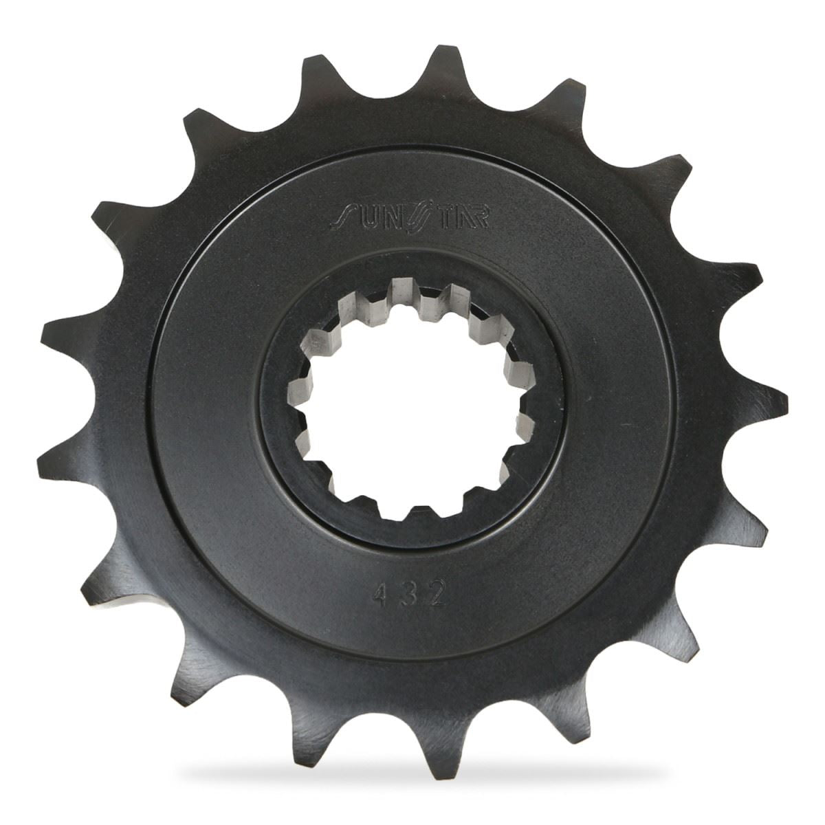 Front Sprocket, Black, 525 16T, Honda
