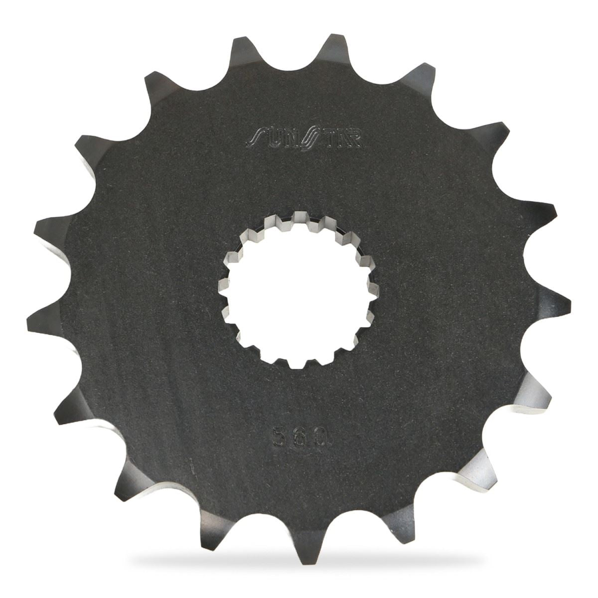 Front Sprocket Black 530 18T Kawasaki