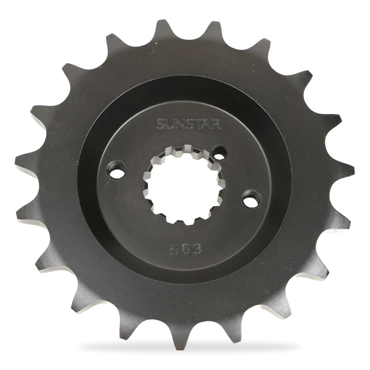Front Sprocket Black 530 17T Suzuki Kawasaki
