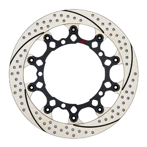 Premium Racing Front Disc Rotor Silver 320mm Full Floating Front Left KTM