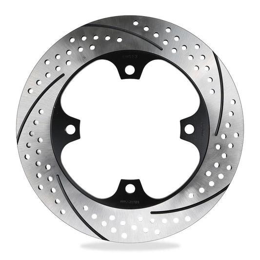Premium Racing Rear Brake Disc, Solid, 250mm Outer Diameter, 1 pc. ZX-14R, ZZR1400, ZRX1200DAEG, Z1000, Z750
