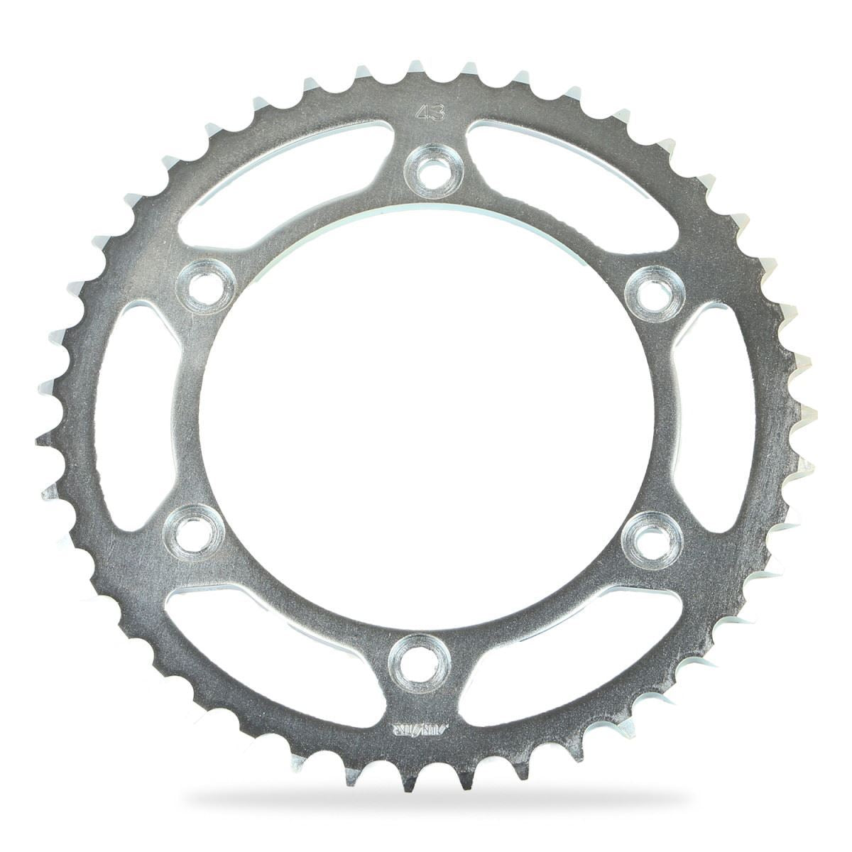 Rear Sprocket 43T Silver Size 520 for CBR250R, CBR250RR, Hornet, Jade, VT250 SPADA, VTR, VTR F, VTZ250, XELVIS