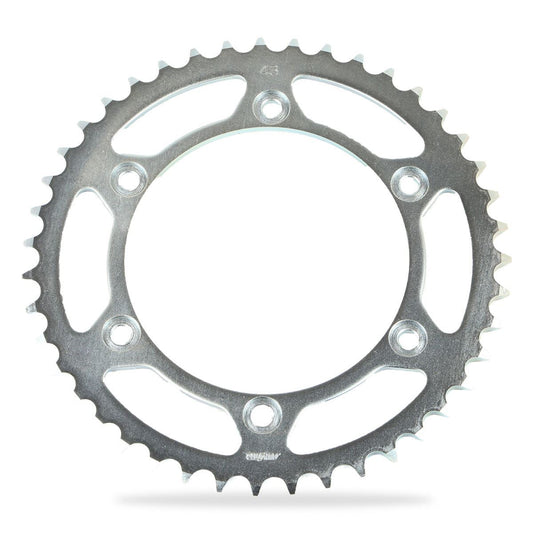Rear Sprocket 43T Silver Size 520 for CBR250R, CBR250RR, Hornet, Jade, VT250 SPADA, VTR, VTR F, VTZ250, XELVIS