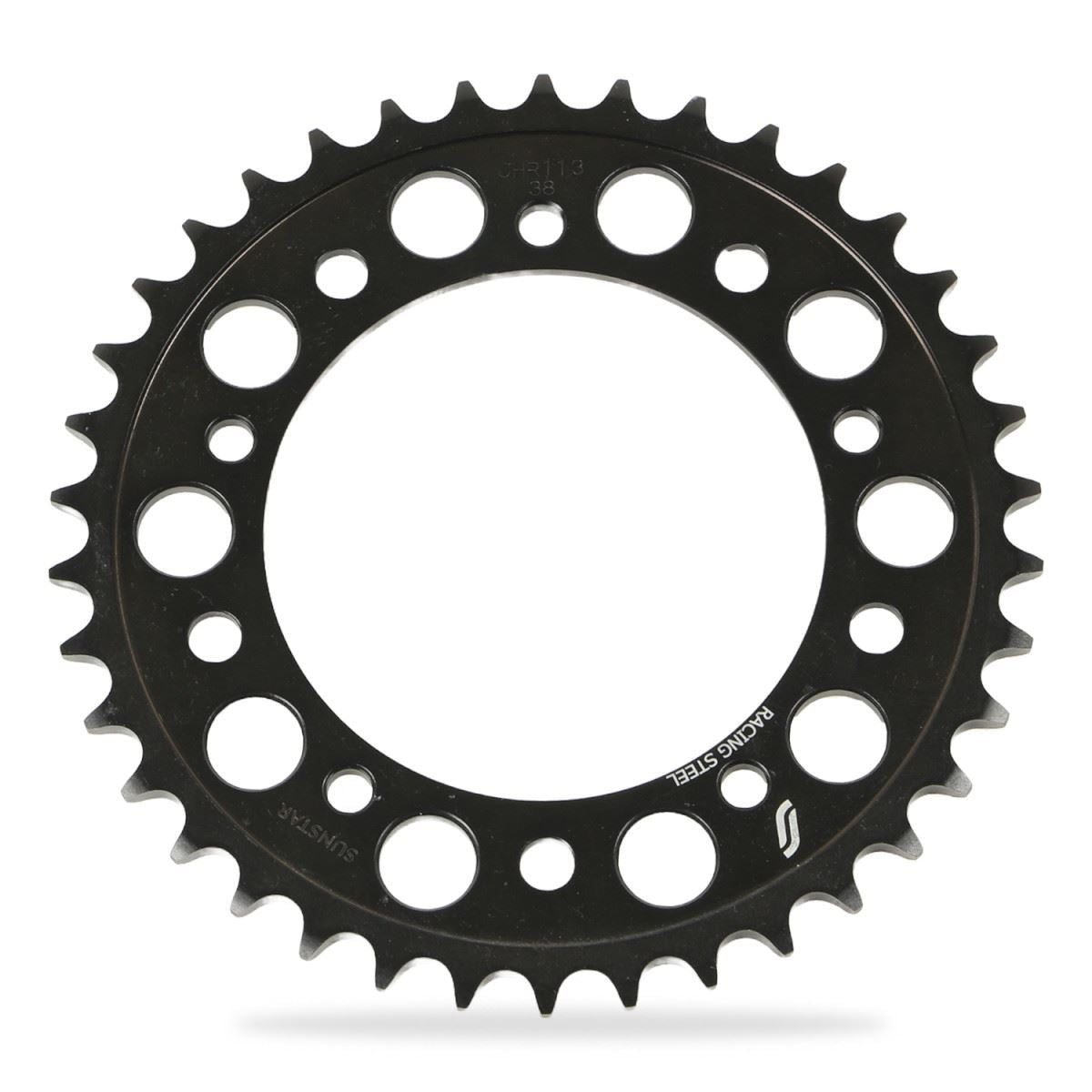 Rear Sprocket 38T Black Size 520 NIKEN YZF-R1/M YZF-R6