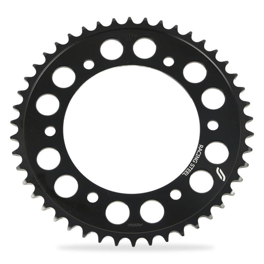Rear Sprocket, Carbon Steel, Racing Steel, 46T, Black, Size 520, CBR1000RR
