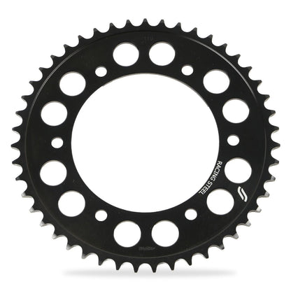 Rear Sprocket Carbon Steel Racing Steel 47T Black Size 520 CBR1000RR