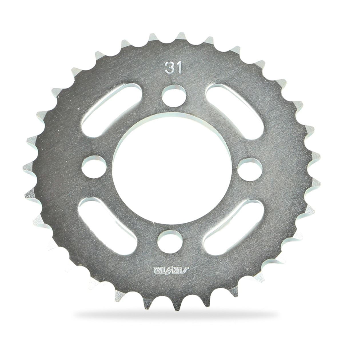 リアスプロケット 31T シルバー サイズ420 KSR110 Z125 PRO