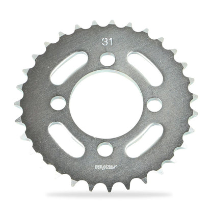 リアスプロケット 31T シルバー サイズ420 KSR110 Z125 PRO