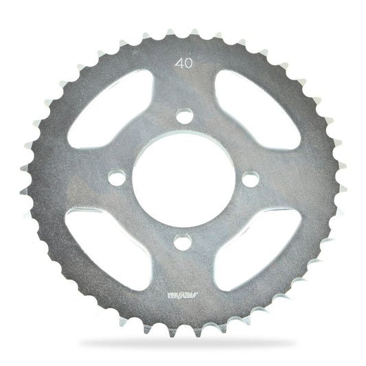 Rear sprocket 40T silver size 420 AR50/II AR80/II KSR-I KSR-II