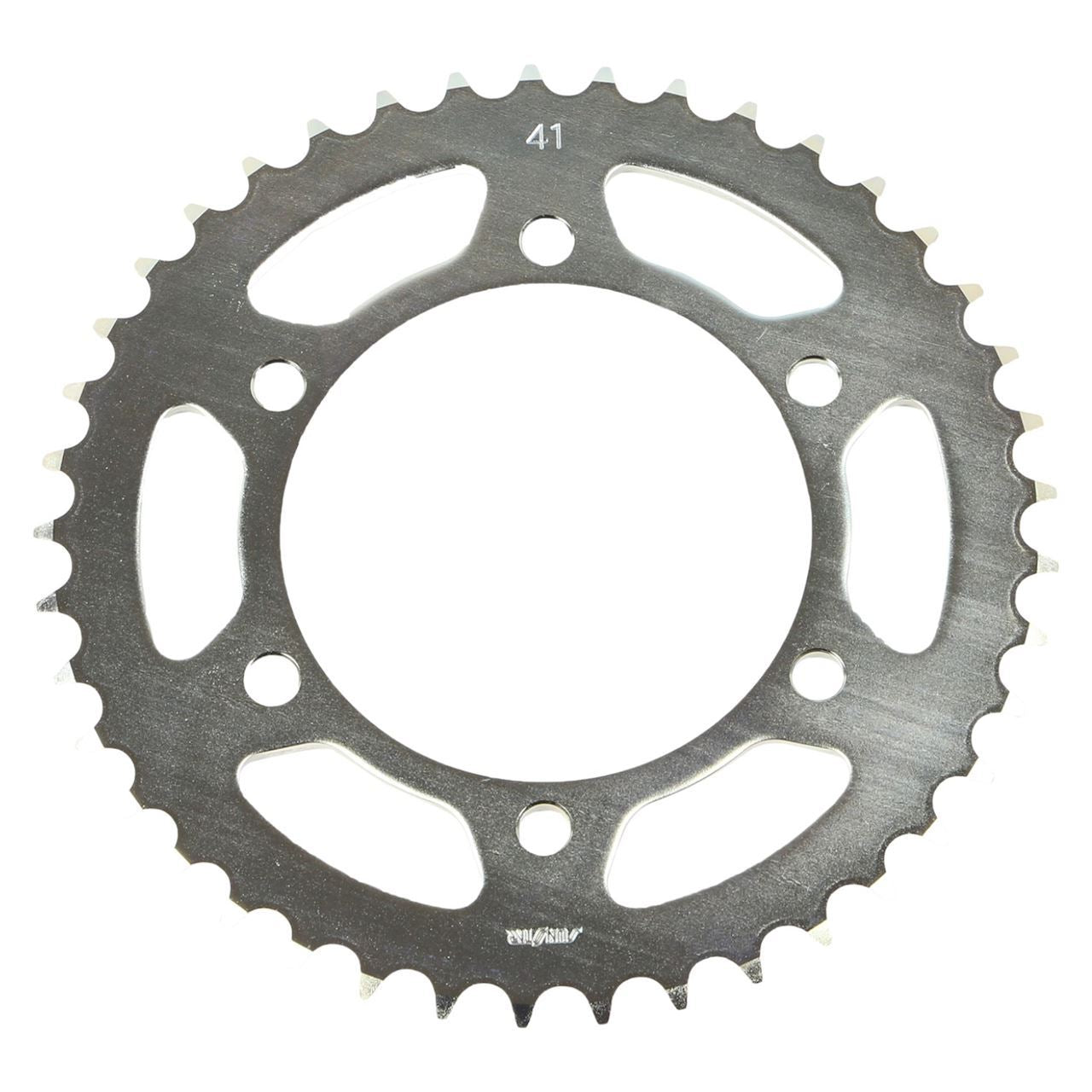 Rear Sprocket 41T Silver Size 520 FZ6-N FZ6-S MT-03 MT-25 YZF-R25 YZF-R3 Eliminator/SE