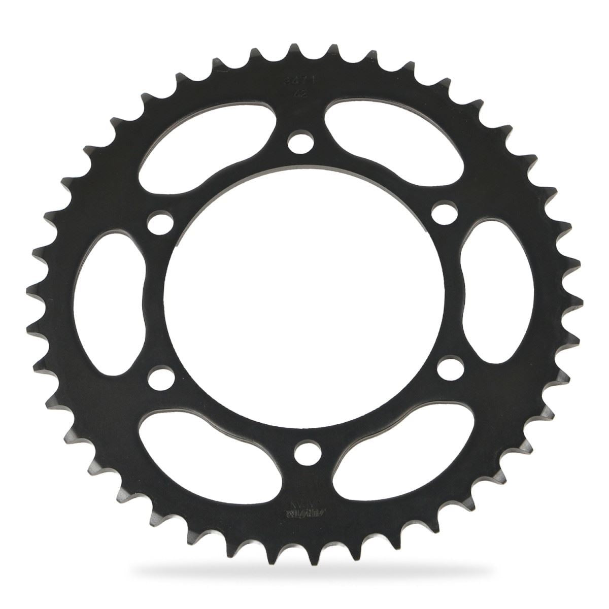 Rear Sprocket 42T Black Size 520 Eliminator 250 Eliminator 250 LX Eliminator 250 SE Eliminator 250V EX-4