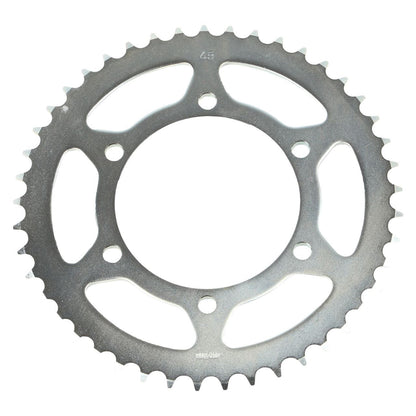 Rear Sprocket 45T Silver Size 520 FZ6-N FZ6-S MT-03 MT-25 YZF-R25 YZF-R3 Eliminator/SE
